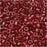 Miyuki Delica Seed Beads, 11/0 Size, Transparent Garnet Gold Luster DB105 (2.5" Tube)