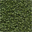 Miyuki Delica Seed Beads, 11/0 Size, Opaque Avocado Green DB1135 (2.5" Tube)