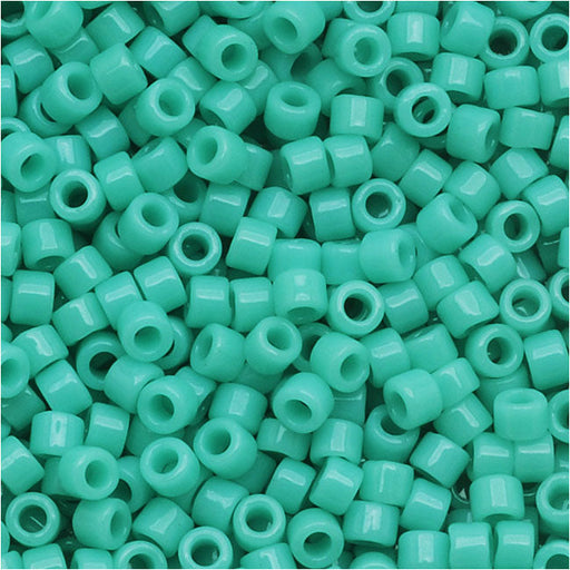 Miyuki Delica Seed Beads, 11/0 Size, Opaque Sea Opal DB1136 (2.5" Tube)