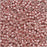 Miyuki Delica Seed Beads, 11/0 Size, Galvanized Silver Frost Blush Pink DB1156 (2.5" Tube)