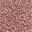 Miyuki Delica Seed Beads, 11/0 Size, Galvanized Silver Frost Blush Pink DB1156 (2.5" Tube)