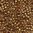 Miyuki Delica Seed Beads, 11/0, Transparent Metallic Rose Gold Luster DB115 (2.5" Tube)