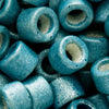 Miyuki Delica Seed Beads, 11/0 Size, Galvanized Matte Dark Aqua DB1172 (2.5