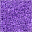 Miyuki Delica Seed Beads, 11/0 Size, #1379 Dyed Opaque Red/Violet (2.5" Tube)