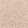 Miyuki Delica Seed Beads, 11/0 Size, #1510 Matte Opaque Bisque White Cream (2.5