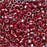Miyuki Delica Seed Beads, 11/0 Size, Opaque Cadillac Red Luster DB1564 (2.5" Tube)