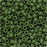 Miyuki Delica Seed Beads, 11/0 Size, Matte Opaque Avocado Green DB1585 (2.5" Tube)