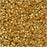 Miyuki Delica Seed Beads, 11/0 Size, Duracoat Galvanized Gold DB1832 (2.5" Tube)