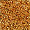 Miyuki Delica Seed Beads, 11/0 Size, Duracoat Galvanized Yellow Gold DB1833 (2.5