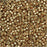 Miyuki Delica Seed Beads, 11/0 Size, Duracoat Galvanized Champagne DB1834 (2.5" Tube)