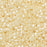 Miyuki Delica Seed Beads, 11/0 Size, #1900 Crystal Ivory Ceylon (2.5" Tube)