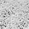 Miyuki Delica Seed Beads, 11/0 Size, Opaque Chalk White DB200 (2.5