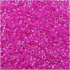 Miyuki Delica Seed Beads, 11/0 Size, Luminous Hot Magenta DB2037 (2.5