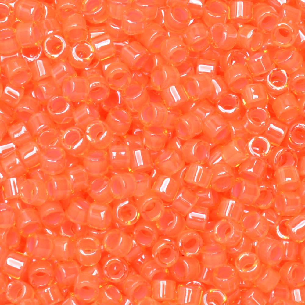 Miyuki Delica Seed Beads, 11/0 Size, #2047 Luminous Bittersweet (2.5" Tube)