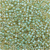 Miyuki Delica Seed Beads, 11/0 Size, Luminous Asparagus Green DB2052 (2.5