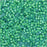 Miyuki Delica Seed Beads, 11/0 Size, #2053 Luminous Mermaid Green (2.5" Tube)