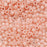 Miyuki Delica Seed Beads, 11/0 Size, Opaque Salmon Pink DB206 (2.5" Tube)