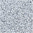 Miyuki Delica Seed Beads, 11/0 Size, #209 Opaque Light Grey Luster (2.5" Tube)