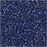 Miyuki Delica Seed Beads, 11/0, #2143 Duracoat Navy Blue Matte Opaque Dyed (2.5" Tube)