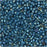 Miyuki Delica Seed Beads, 11/0 Size, #2384 Fancy Lined Teal Dark Blue (2.5" Tube)