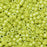 Miyuki Delica Seed Beads, 11/0 Size, #262 Opaque Chartruese Luster (2.5" Tube)