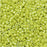 Miyuki Delica Seed Beads, 11/0 Size, #262 Opaque Chartruese Luster (2.5" Tube)
