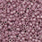 Miyuki Delica Seed Beads, 11/0 Size, #265 Opaque Mauve Luster (2.5" Tube)