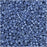Miyuki Delica Seed Beads, 11/0 Size, #266 Opaque Denim Blue Luster (2.5" Tube)