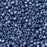 Miyuki Delica Seed Beads, 11/0 Size, #267 Opaque Blueberry Luster (2.5" Tube)