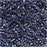 Miyuki Delica Seed Beads, 11/0 Size, Dark Blue Luster Lined DB278 (2.5" Tube)
