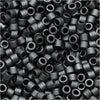 Miyuki Delica Seed Beads, 11/0 Size, Matte Dark Grey DB306 (2.5