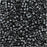 Miyuki Delica Seed Beads, 11/0 Size, Matte Dark Grey DB306 (2.5" Tube)