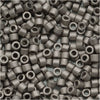 Miyuki Delica Seed Beads, 11/0 Size, Matte Silver Metallic DB321 (2.5
