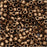 Miyuki Delica Seed Beads, 11/0 Size, Matte Gold Metallic DB322 (2.5" Tube)