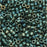 Miyuki Delica Seed Beads, 11/0 Size, Matte Metallic Green Iris DB324 (2.5" Tube)