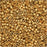 Miyuki Delica Seed Beads, 11/0, Matte Metallic Bright Yellow 24K Gold DB331 (2.5" Tube)