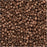 Miyuki Delica Seed Beads, 11/0 Size, Matte Copper Plated DB340 (2.5" Tube)