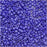Miyuki Delica Seed Beads, 11/0 Size, Matte Sapphire Metallic Blue DB361 (2.5" Tube)