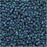 Miyuki Delica Seed Beads, 11/0 Size, Matte Metallic Light Gray Blue DB376 (2.5" Tube)
