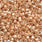 Miyuki Delica Seed Beads, 11/0 Size, Galvanized Gold DB411 (2.5" Tube)