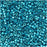 Miyuki Delica Seed Beads, 11/0 Size, Galvanized Dark Aqua DB427 (2.5" Tube)