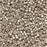 Miyuki Delica Seed Beads, 11/0 Size, Galvanized Pewter DB436 (2.5" Tube)