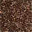 Miyuki Delica Seed Beads, 11/0 Size, Galvanized Rose Gold Dyed DB460 (2.5" Tube)