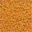 Miyuki Delica Seed Beads, 11/0 Size, Dyed Opaque Squash DB651 (2.5" Tube)