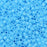 Miyuki Delica Seed Beads, 11/0 Size, #725 Opaque Turquoise (2.5" Tube)