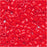 Miyuki Delica Seed Beads, 11/0 Size, Opaque Light Siam Red DB727 (2.5" Tube)
