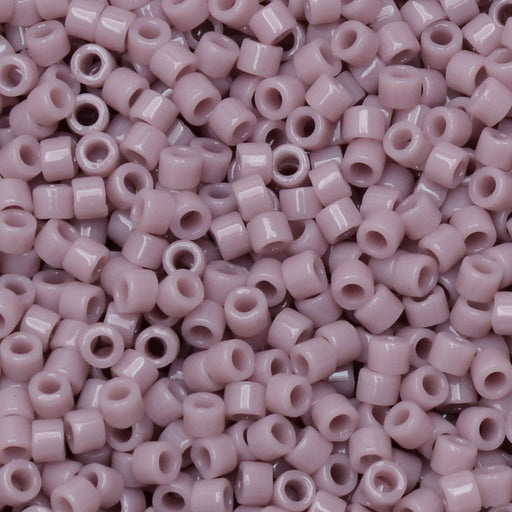Miyuki Delica Seed Beads, 11/0 Size, #728 Opaque Lilac (2.5" Tube)