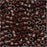 Miyuki Delica Seed Beads, 11/0 Size, Opaque Chocolate Brown DB734 (2.5" Tube)