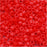 Miyuki Delica Seed Beads, 11/0 Size, Opaque Matte Red DB753 (2.5" Tube)
