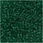Miyuki Delica Seed Beads, 11/0 Size, Matte Transparent Kelly Green DB776 (2.5" Tube)